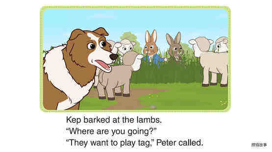 Peter and Benjamin Play Tag 1_In the Field绘本故事第5页