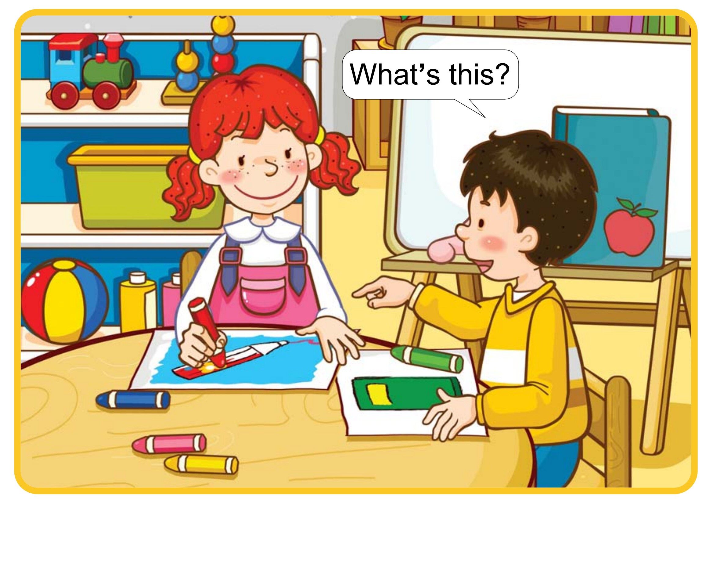 What's This?绘本故事第4页