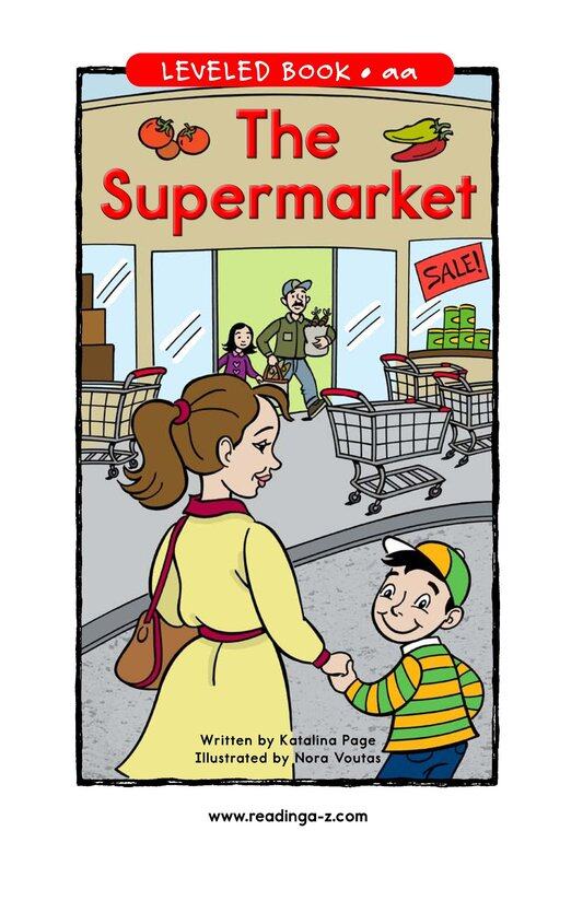 The Supermarket绘本故事第2页