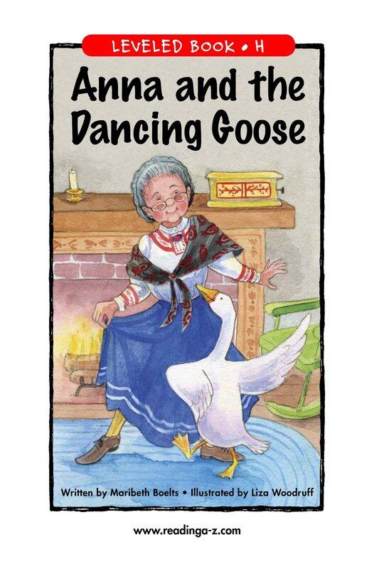 Anna and the Dancing Goose绘本故事第2页