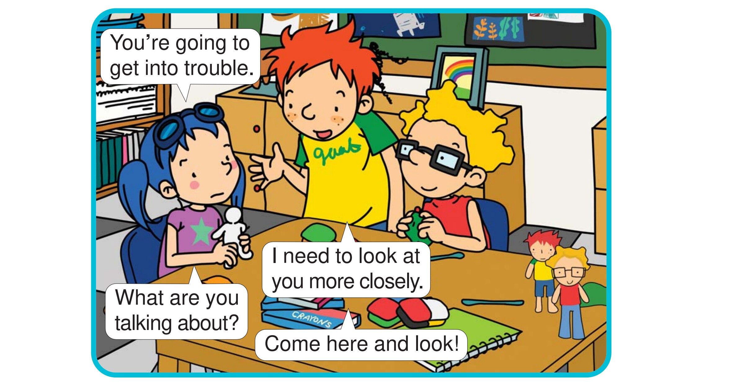 Bully Trouble绘本故事第3页