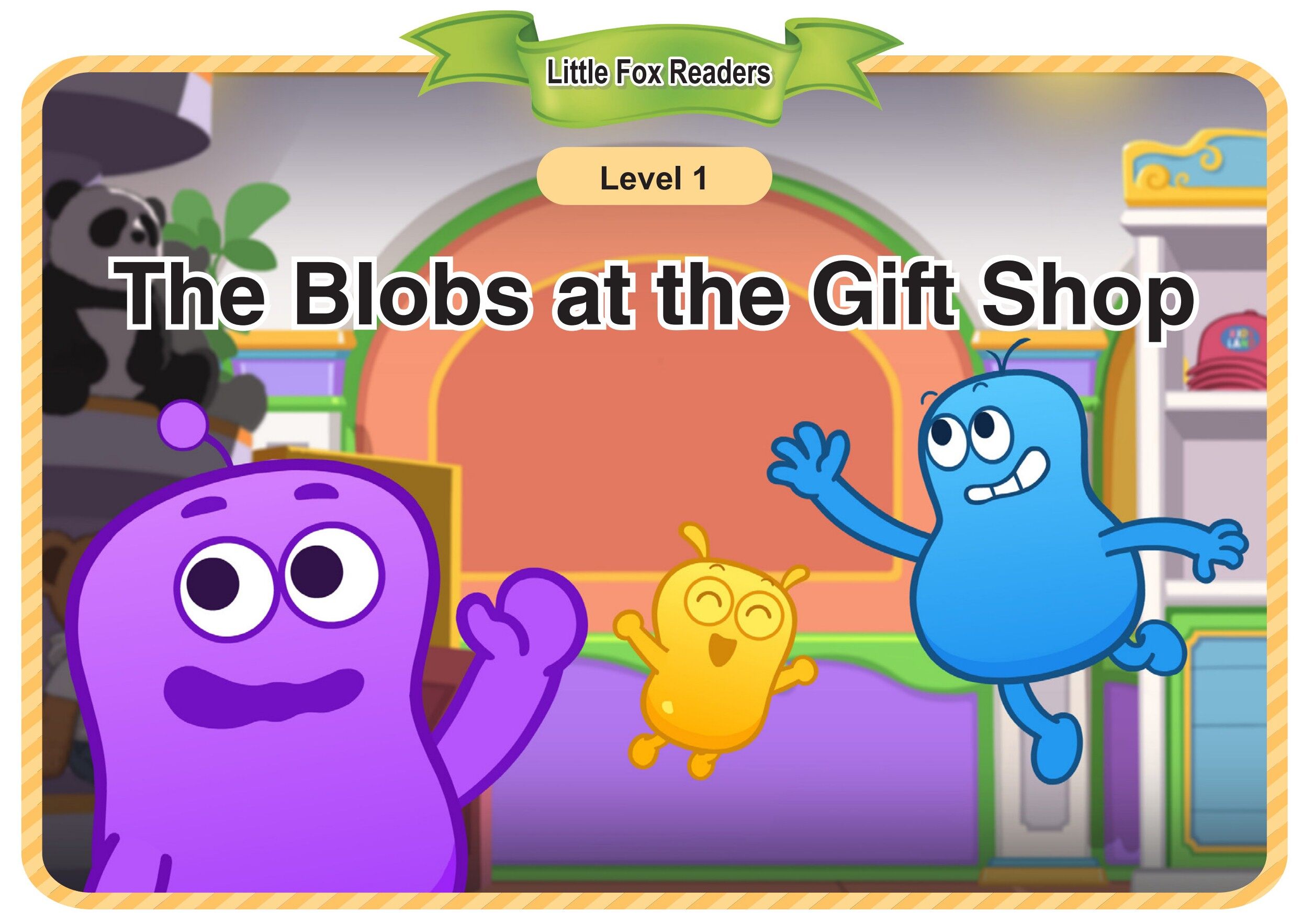 The Blobs at the Gift Shop绘本故事第2页