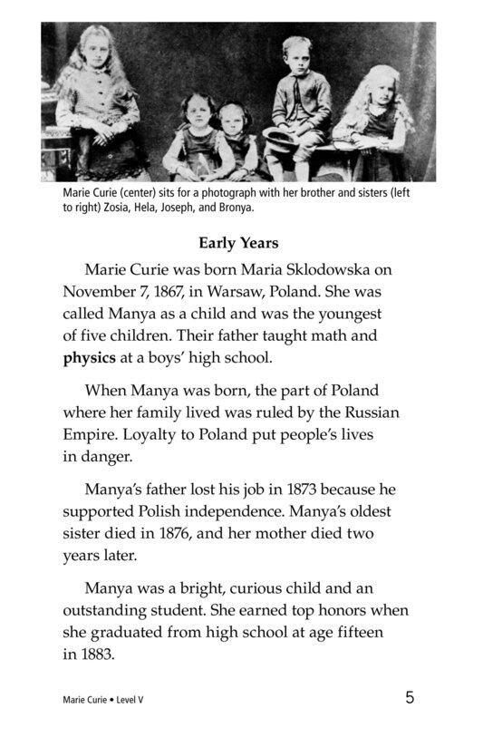 Marie Curie绘本故事第4页