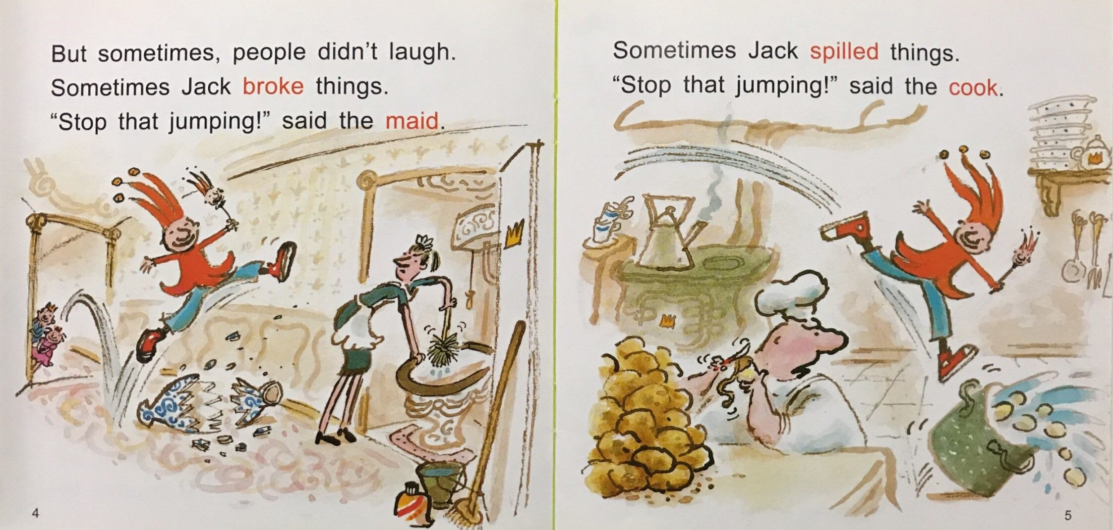 The Jumping Jester绘本故事第4页