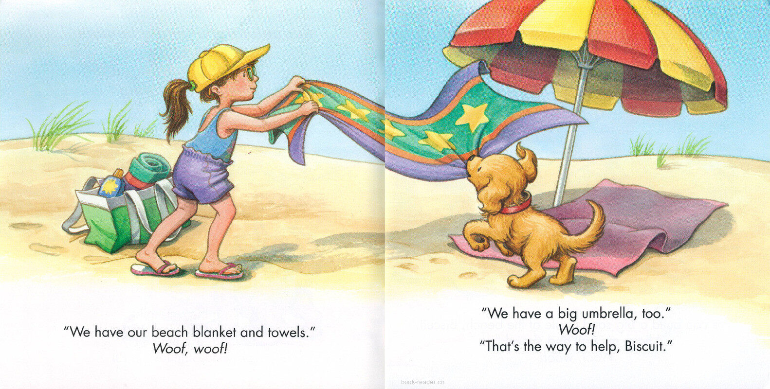 Biscuit's First Beach Day绘本故事第4页
