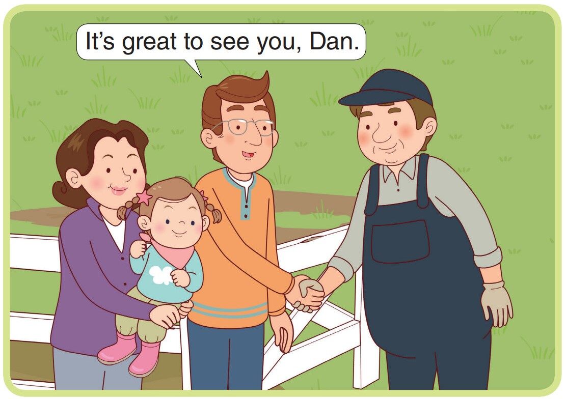 A Visit to the Farm绘本故事第4页