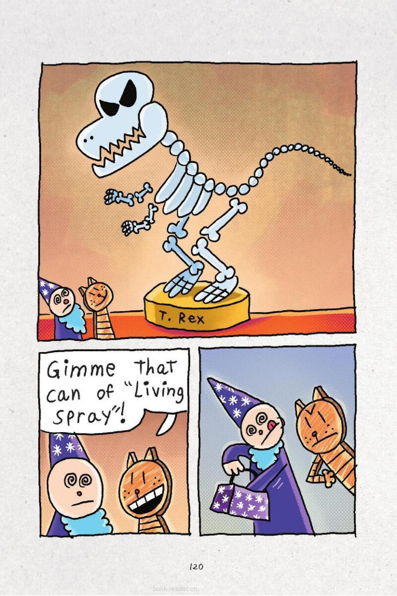 8  Flat Cat Fever绘本故事第5页