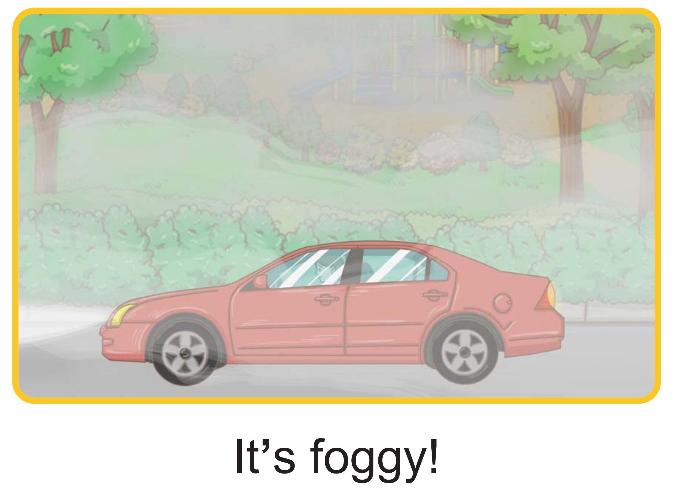 It's Snowy!绘本故事第2页