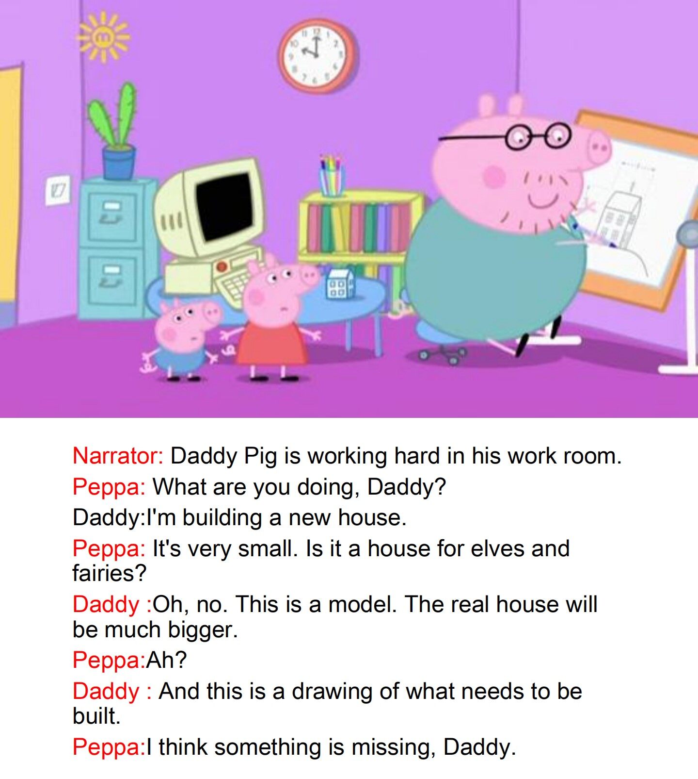 The new house绘本故事第3页