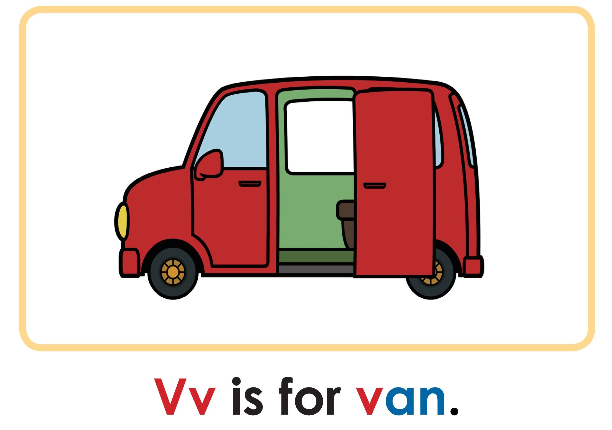 Letter Vv绘本故事第4页