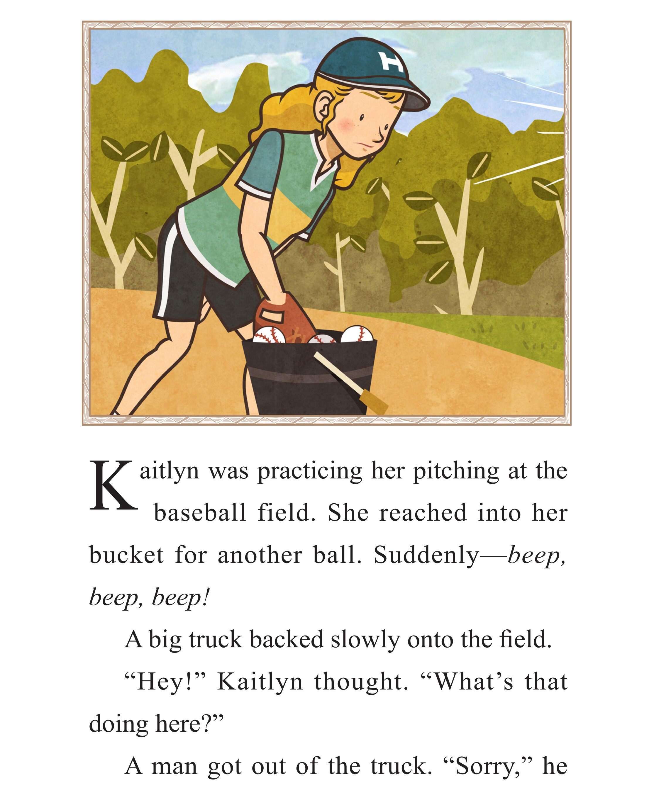 Fireworks on the Field绘本故事第2页