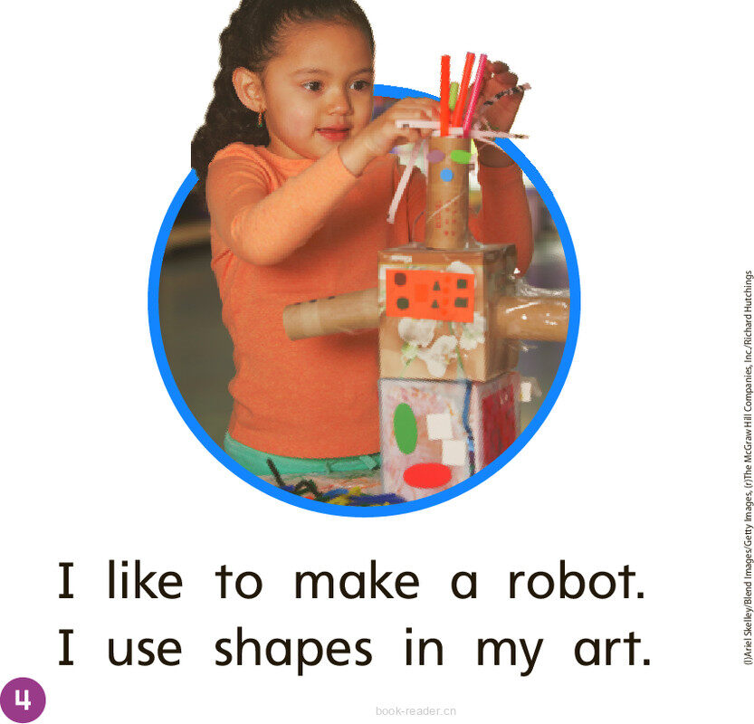 GK Beyond U02W2 Use a Shape!绘本故事第5页