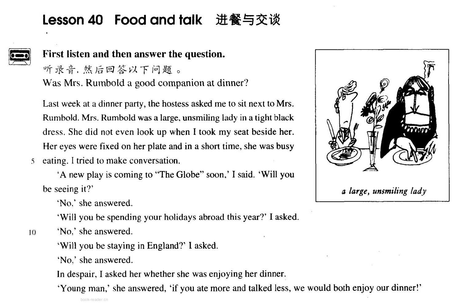 40 Food and talk绘本故事第2页