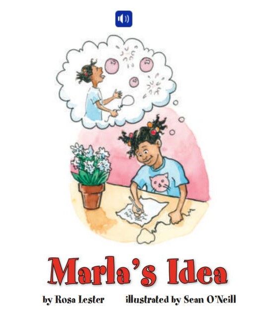 Marla's Idea绘本故事第2页