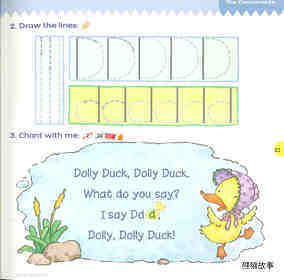 3 Sound of the Letter Dd绘本故事第4页