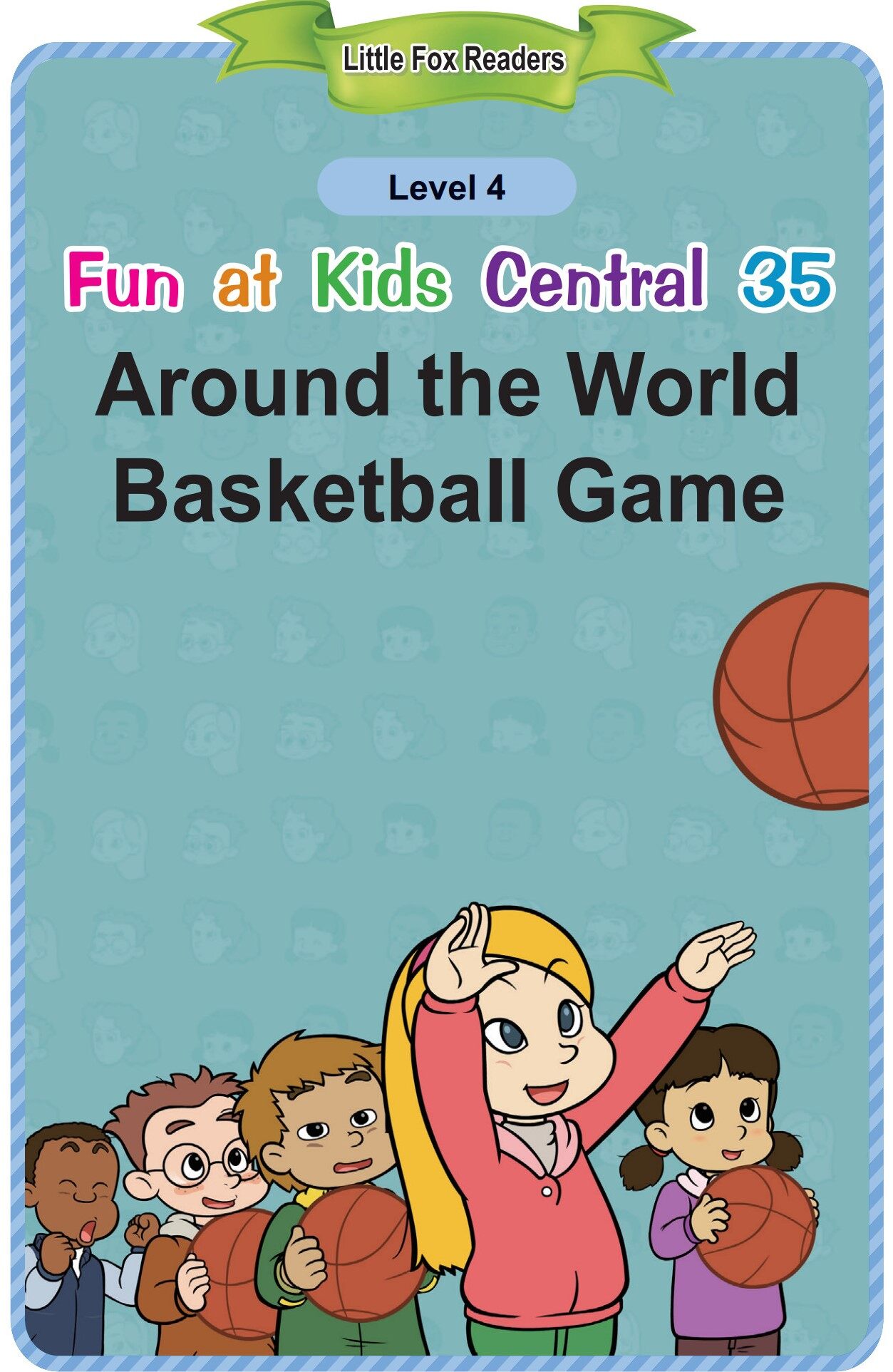 Around the World Basketball Game绘本故事第2页