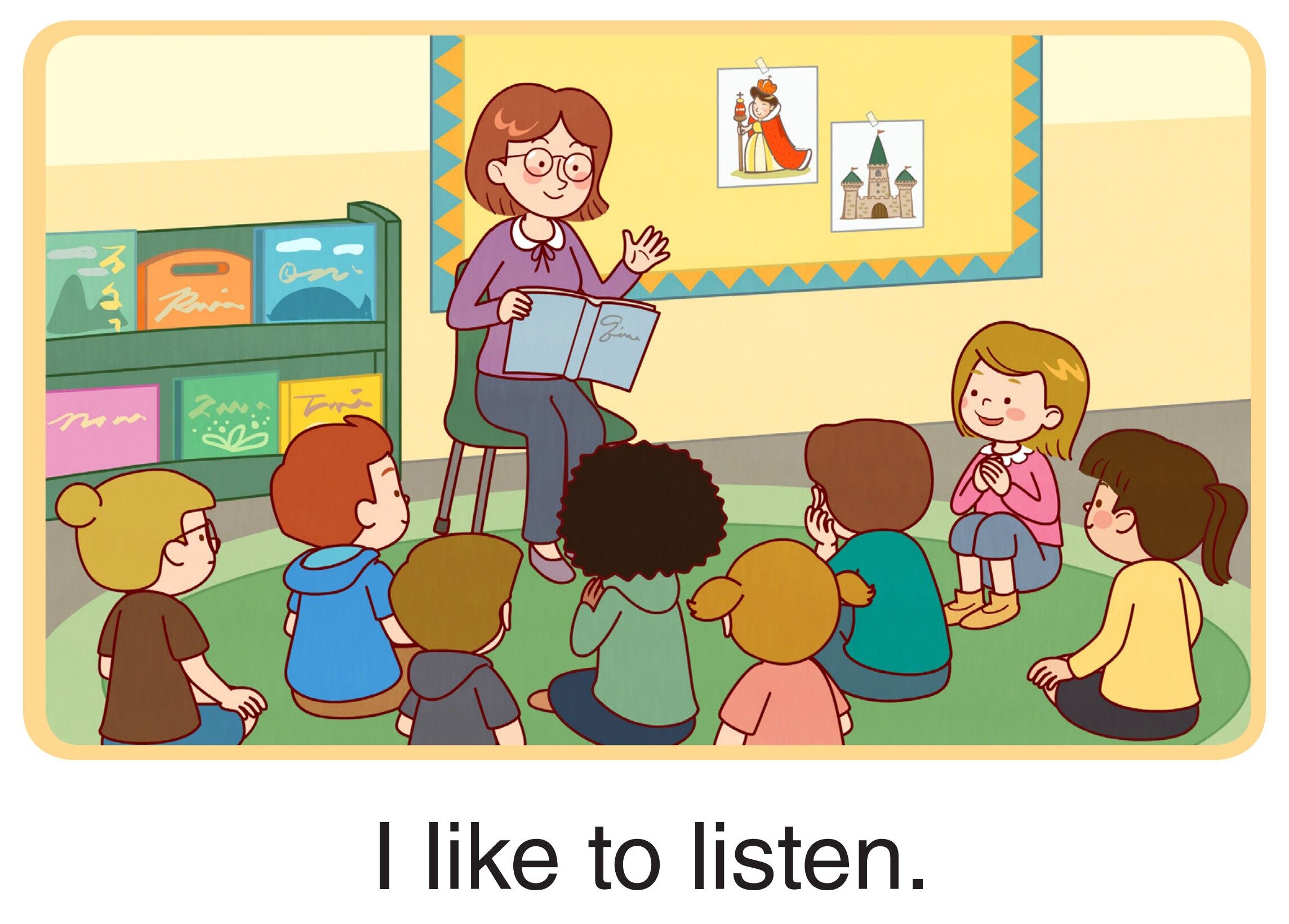 At School绘本故事第4页