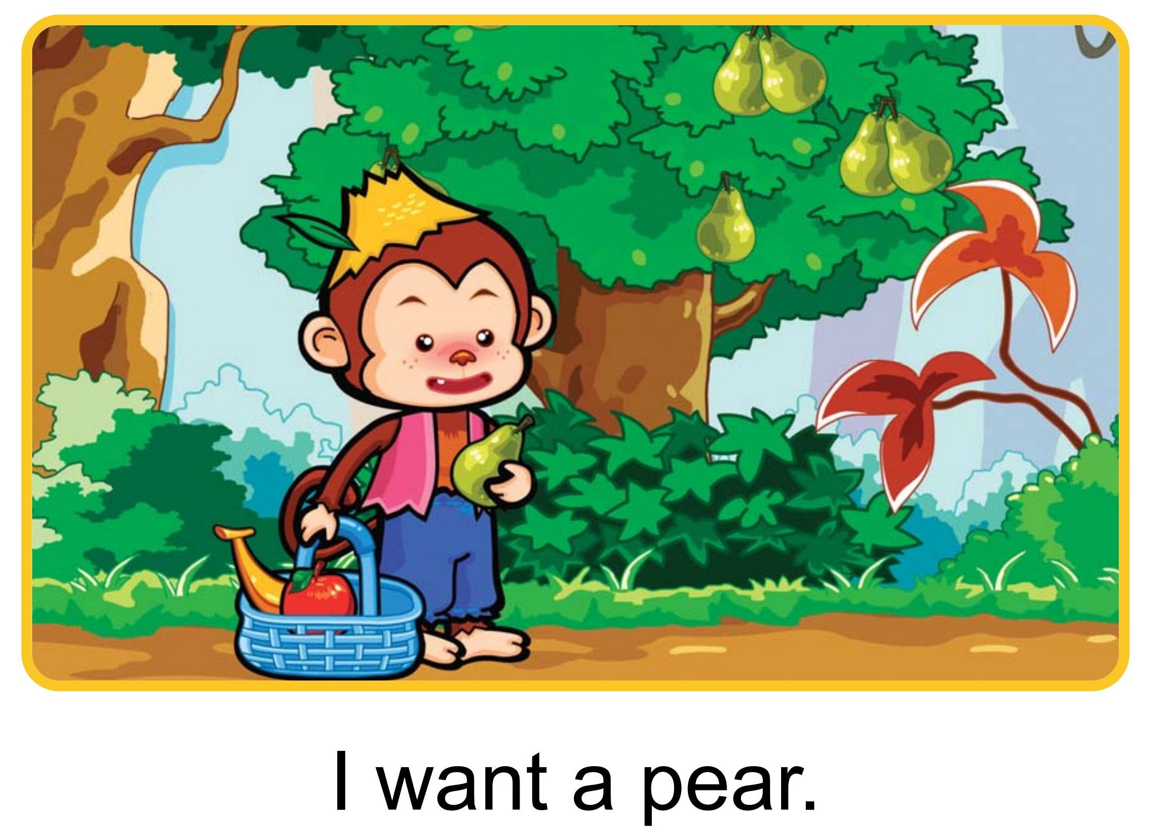 Greedy Monkey绘本故事第4页