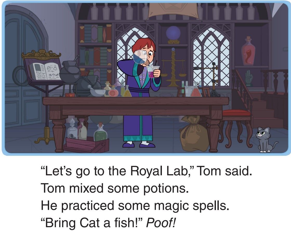 At the Palace绘本故事第5页