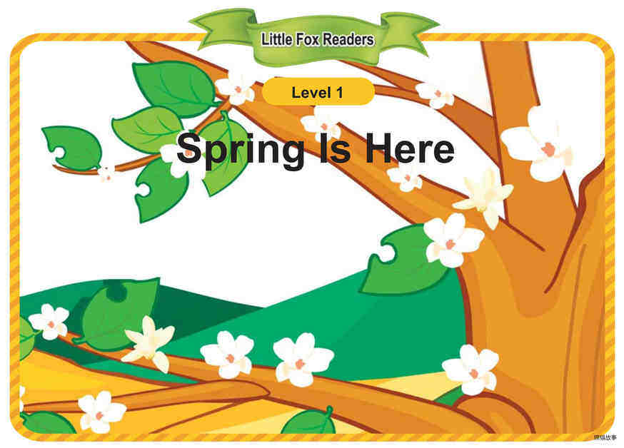 Spring Is Here绘本故事第2页