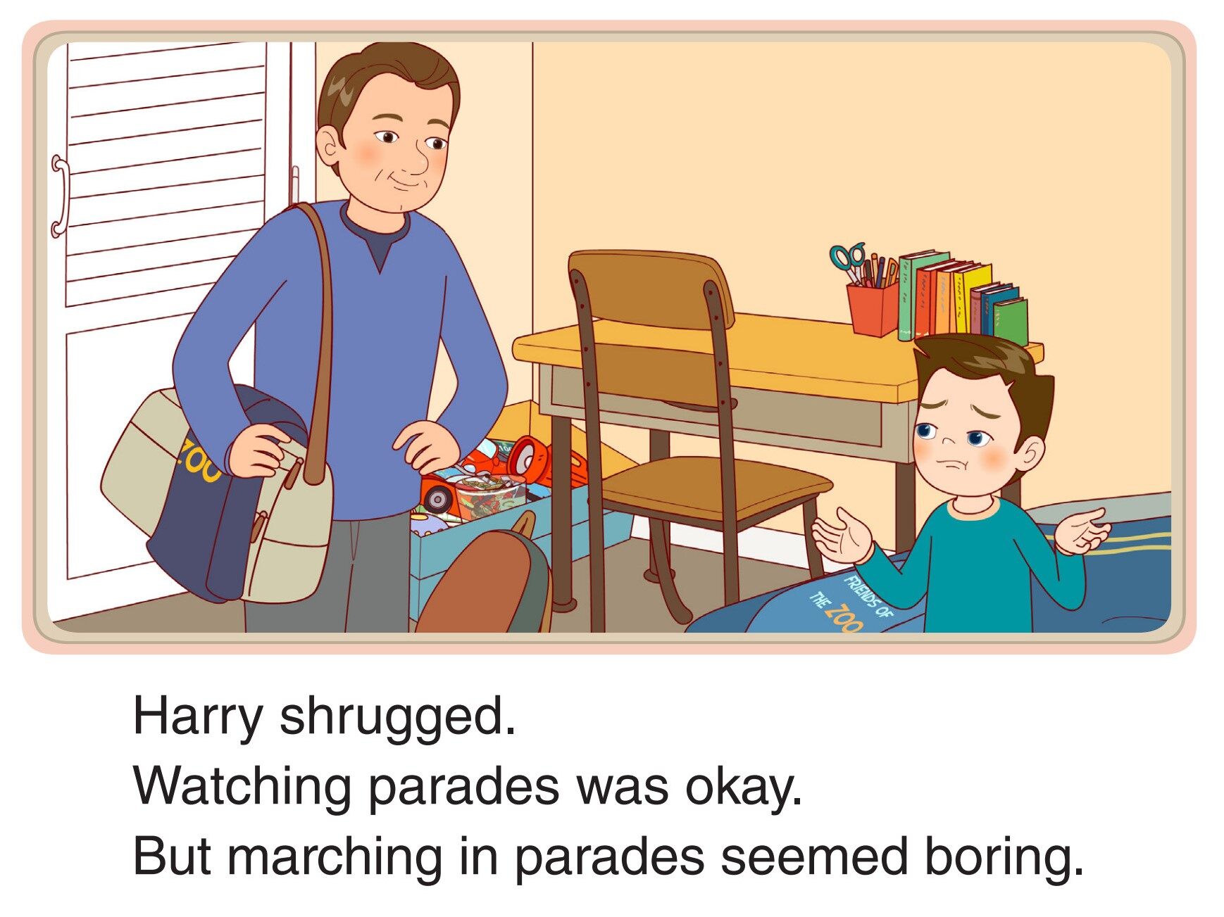 Harry's Parade绘本故事第4页