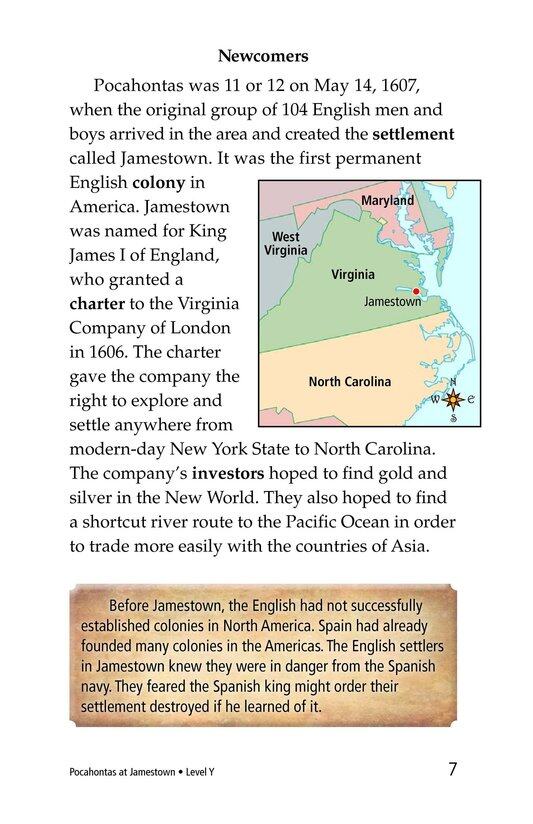 Pocahontas at Jamestown绘本故事第5页