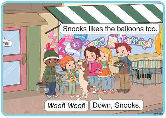 Bye, Bye, Balloons!绘本故事第3页