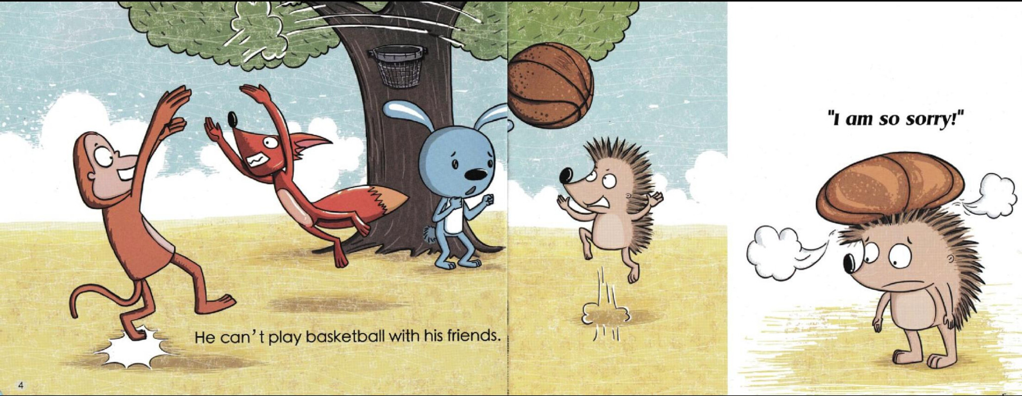 Harry’s Trouble绘本故事第4页