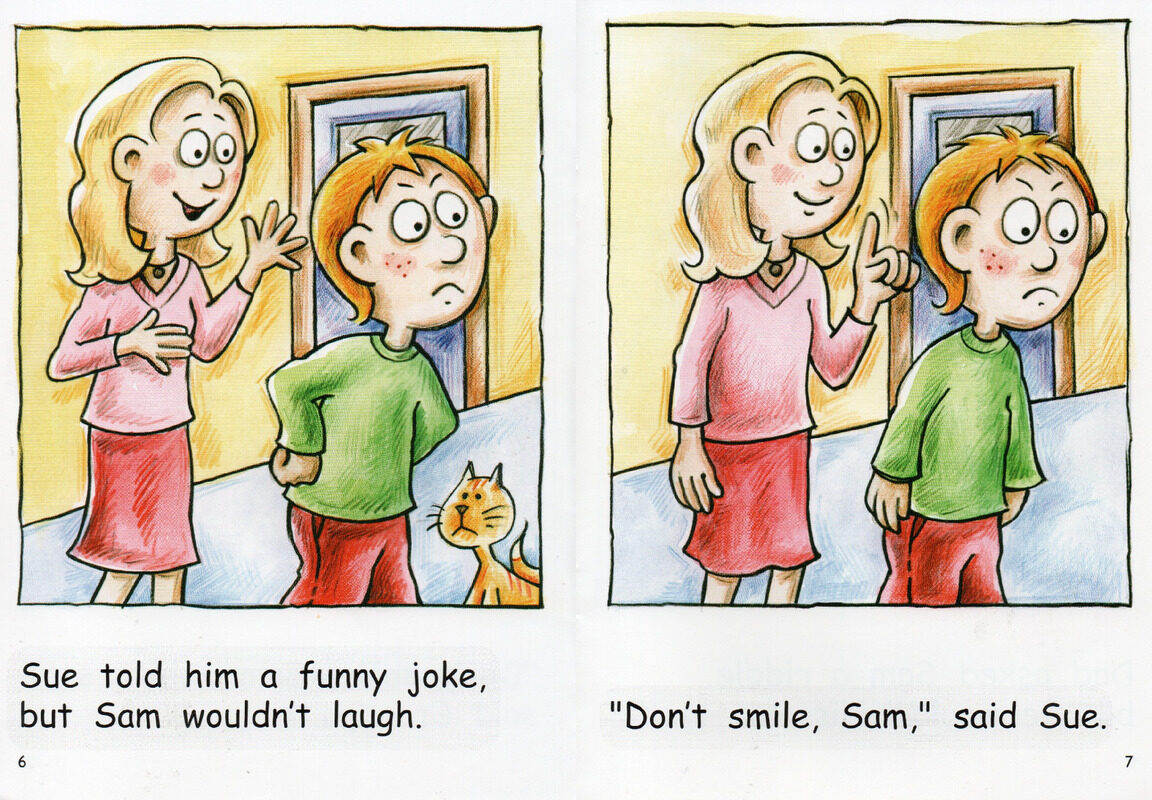 don't smile绘本故事第5页