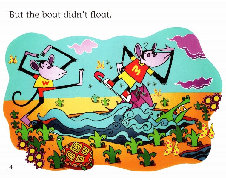 Mojo and Weeza and the Funny Thing绘本故事第5页