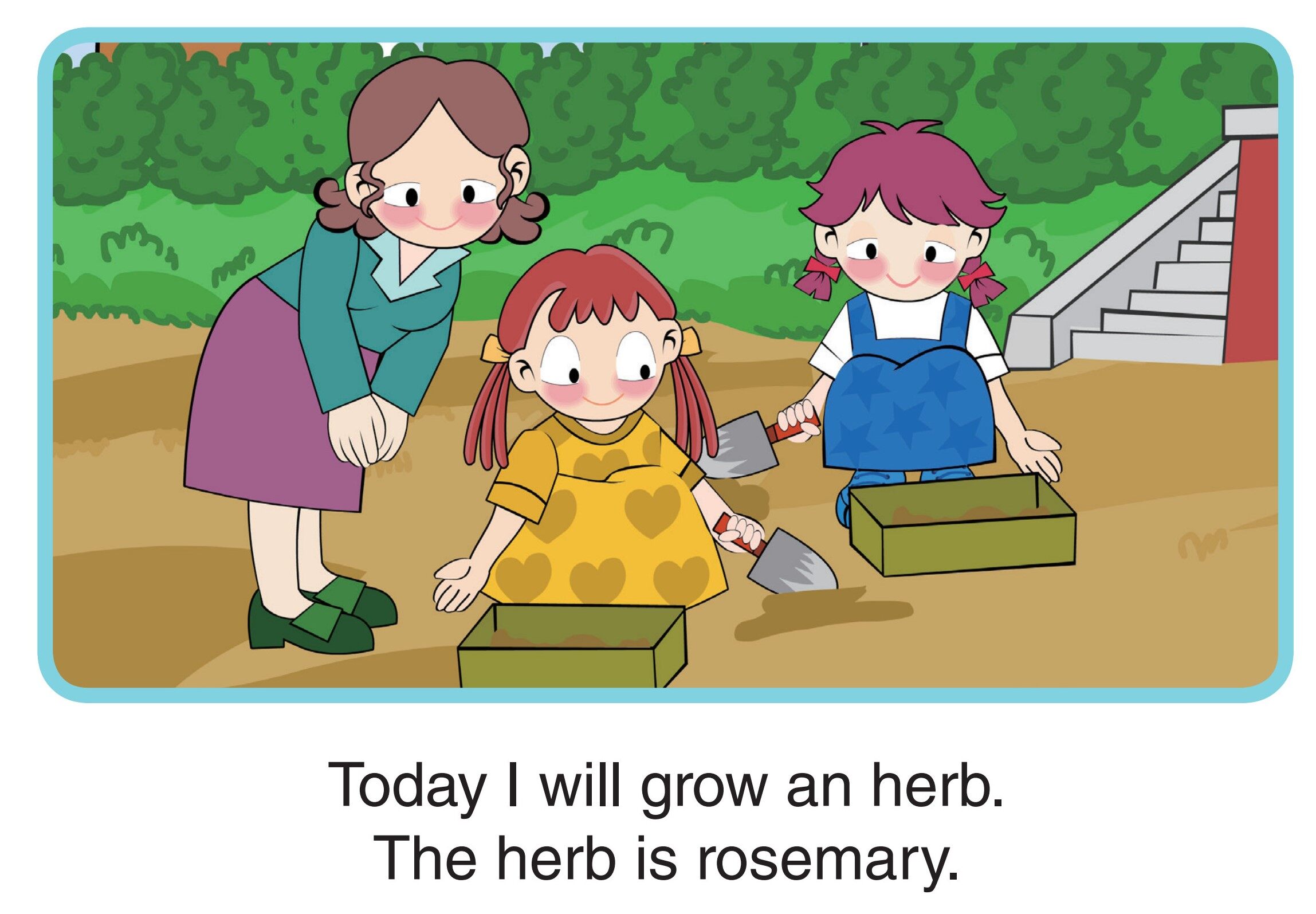 Grow, Little Rosemary绘本故事第3页