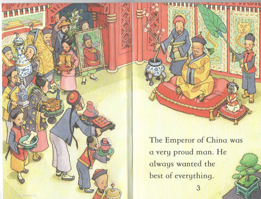 The emperor and the nightingale绘本故事第3页