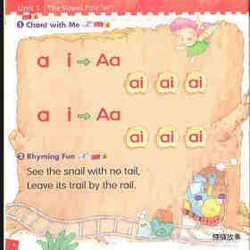 1 The Vowel Pair 'ai'绘本故事第3页