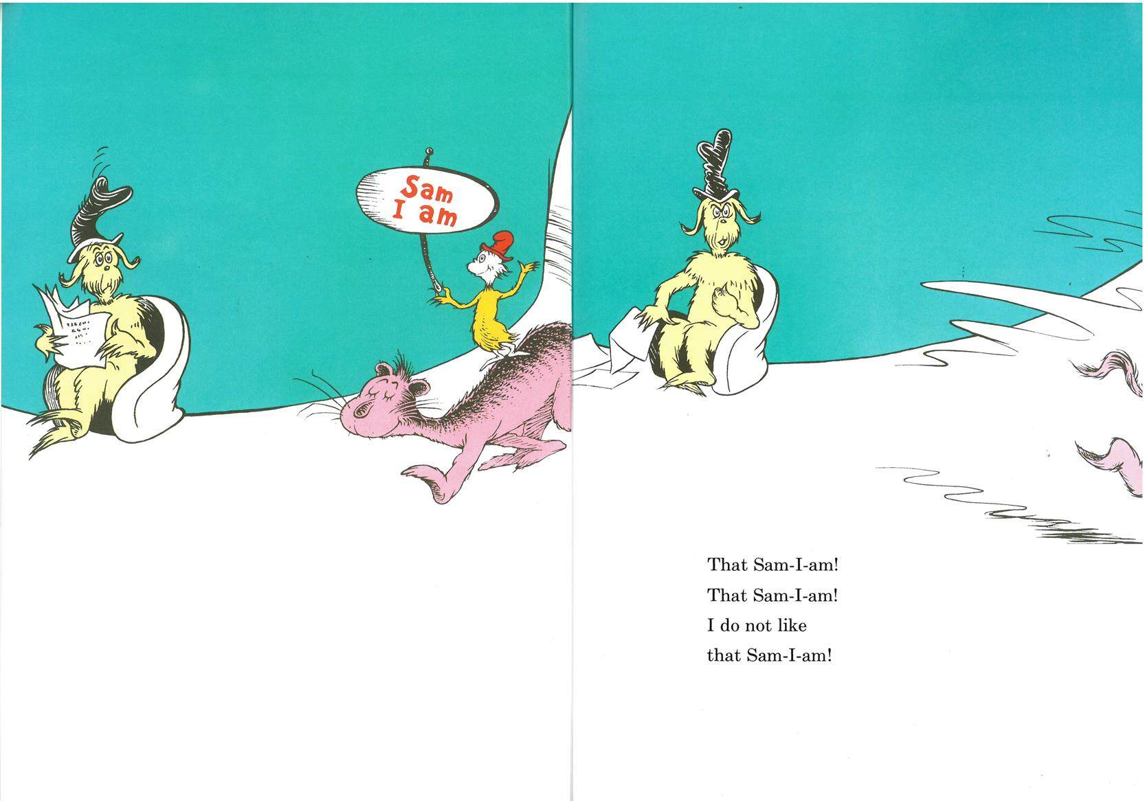 Green Eggs and Ham绘本故事第4页