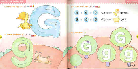 7 The Letter Gg绘本故事第3页