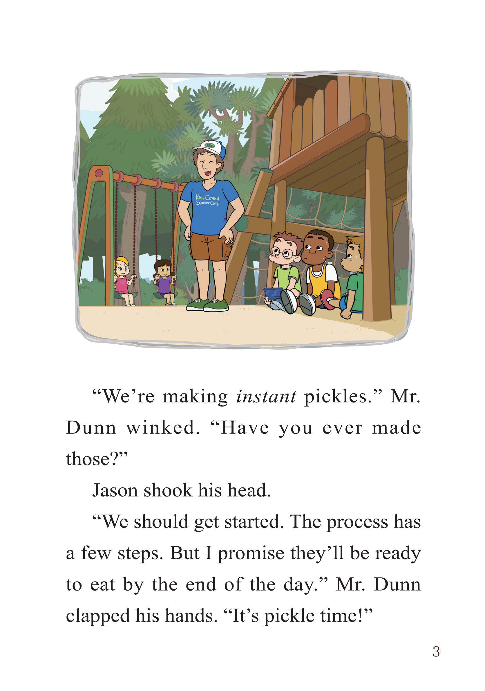 Mr. Dunn’s Instant Pickles绘本故事第5页