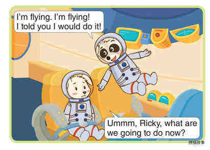 Space Adventure绘本故事第3页