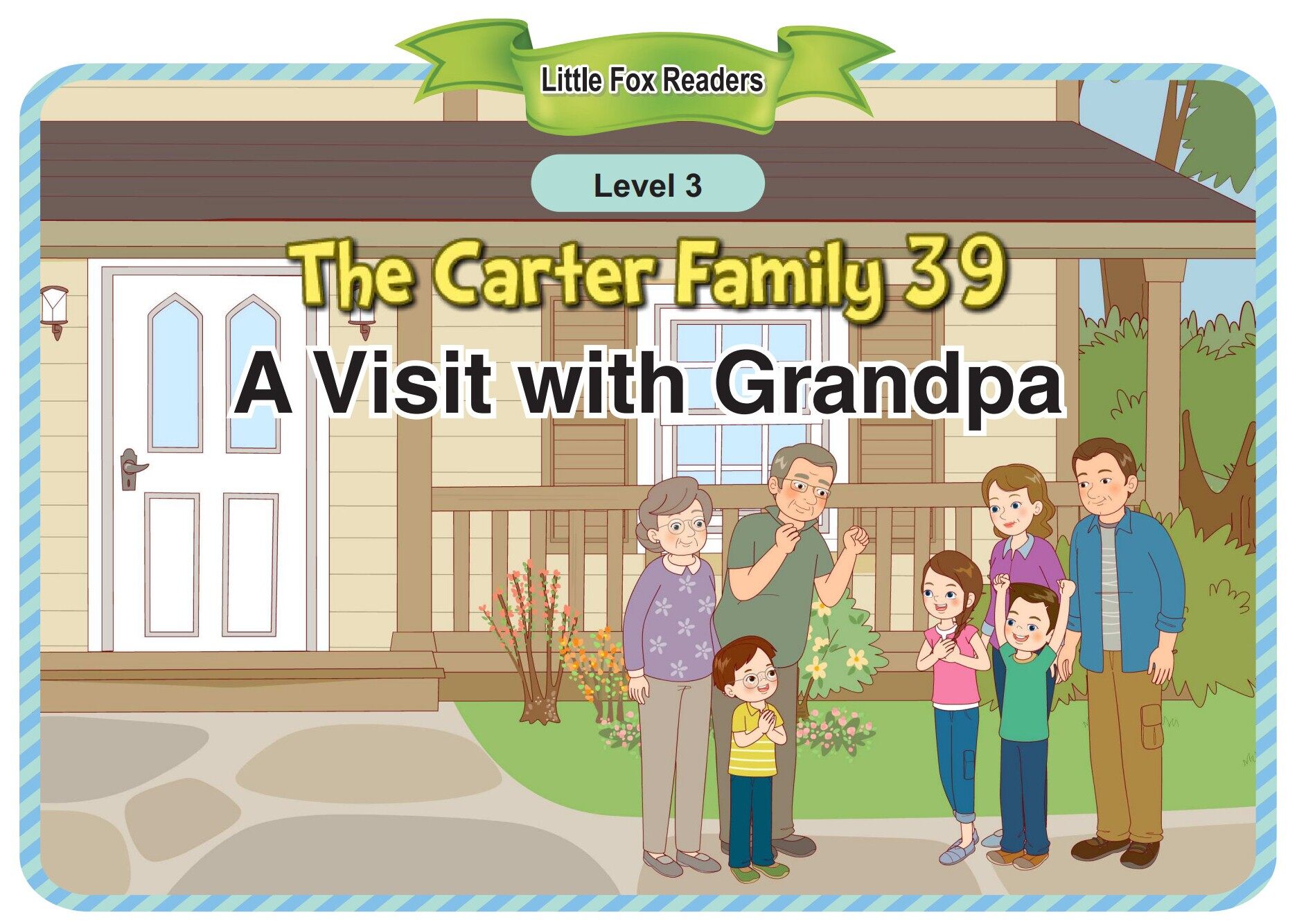 A Visit with Grandpa绘本故事第2页