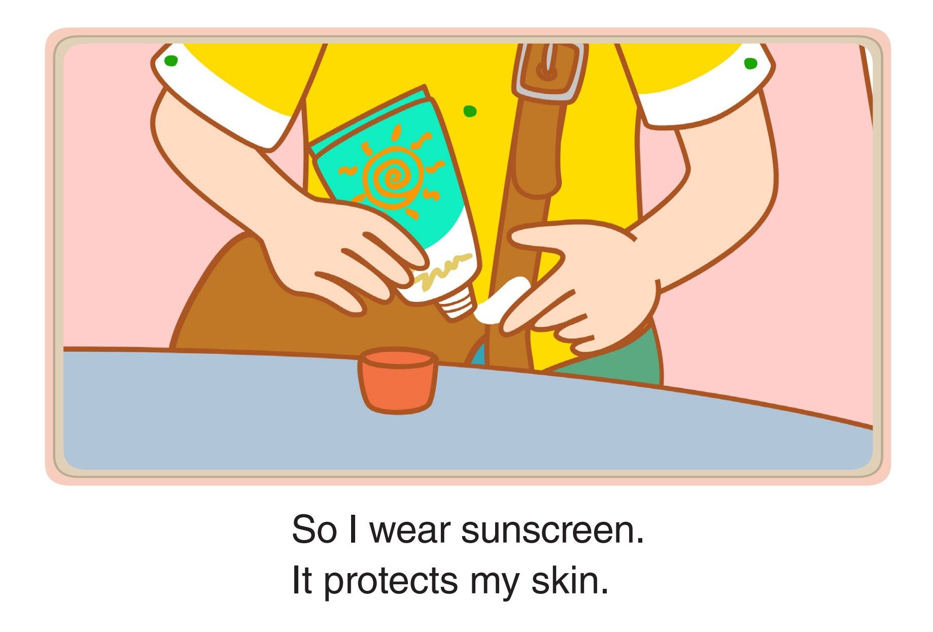 Visiting Dad绘本故事第4页