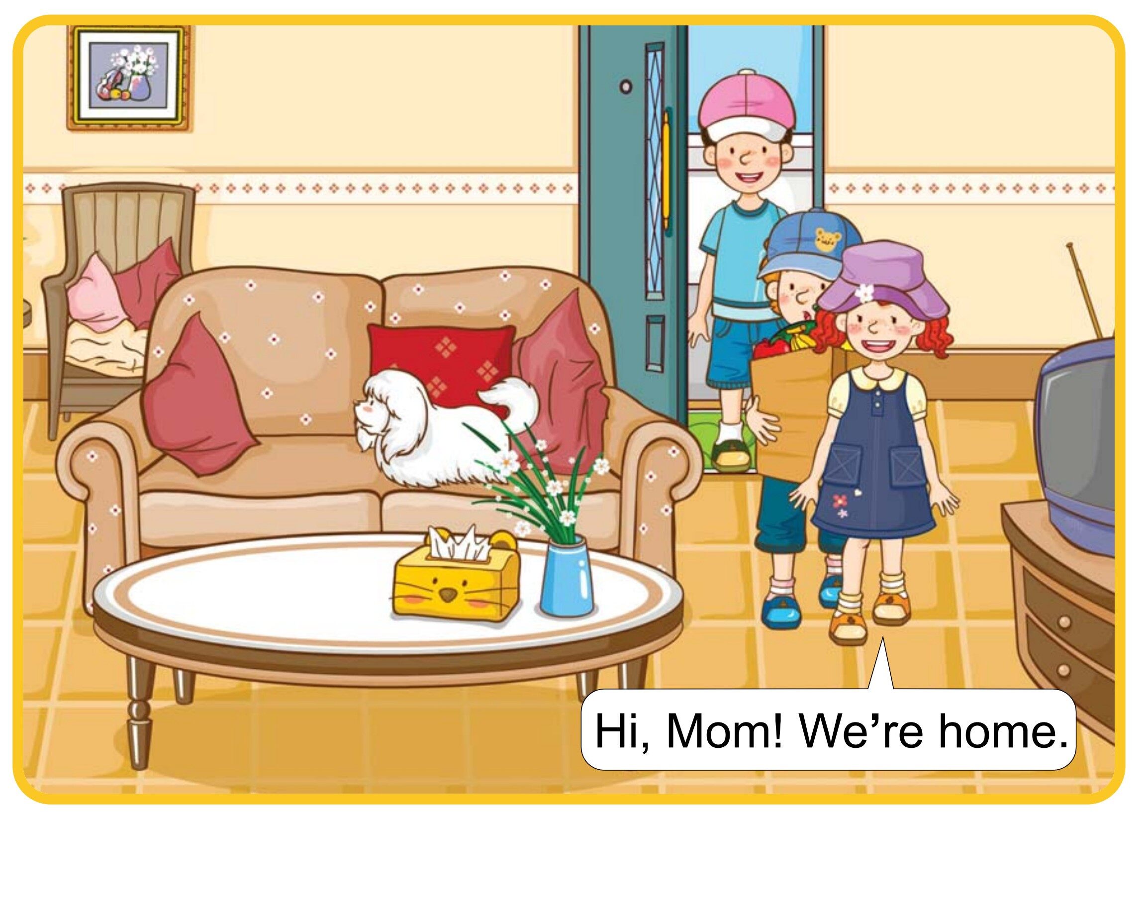 Where's the Watermelon?绘本故事第2页