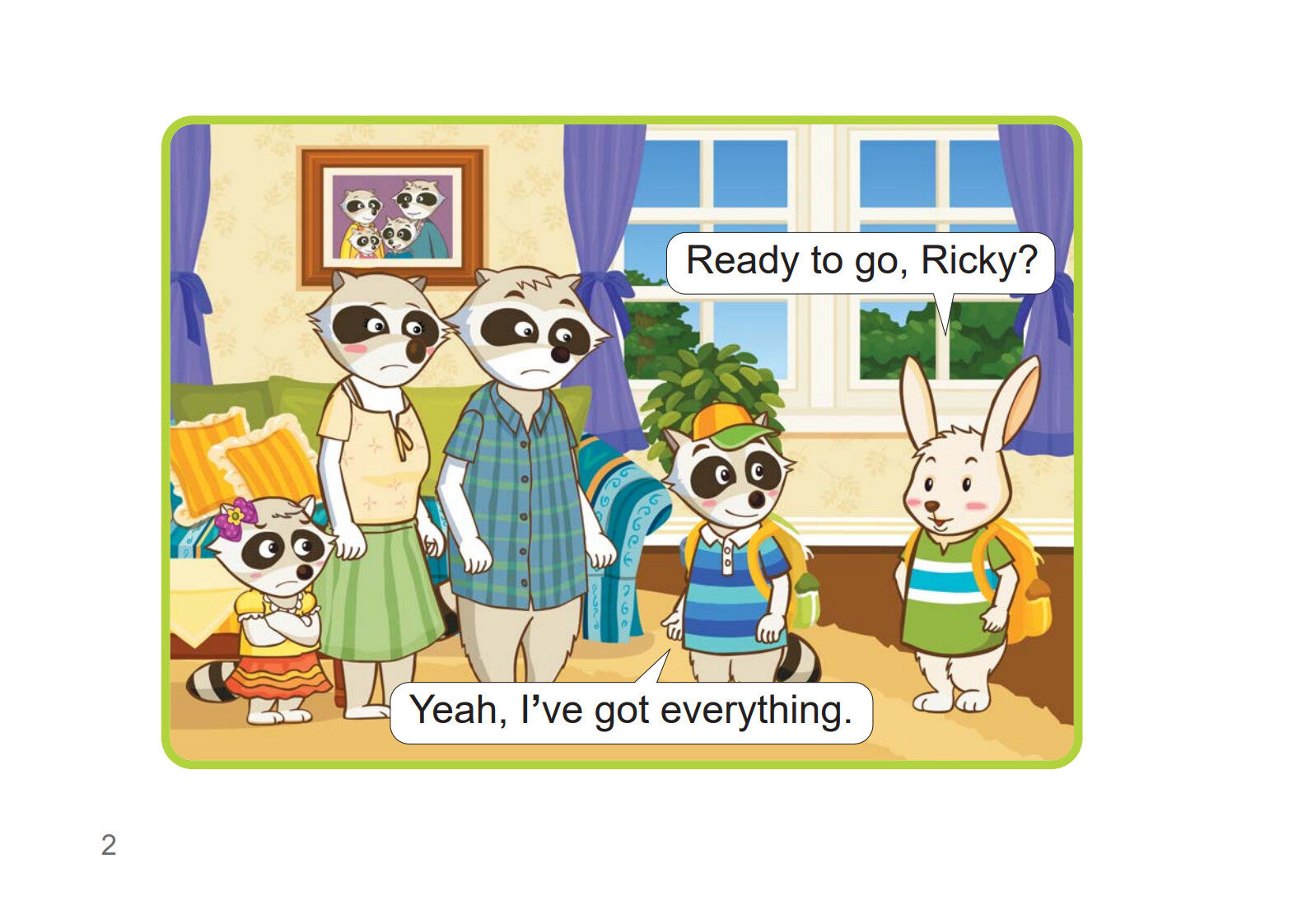 Taking The Bus绘本故事第3页