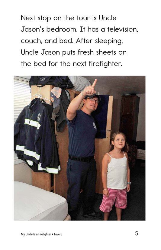 My Uncle Is a Firefighter绘本故事第5页