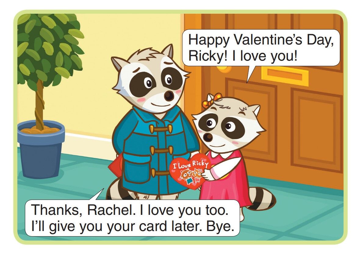 Valentine's Mix-up绘本故事第2页