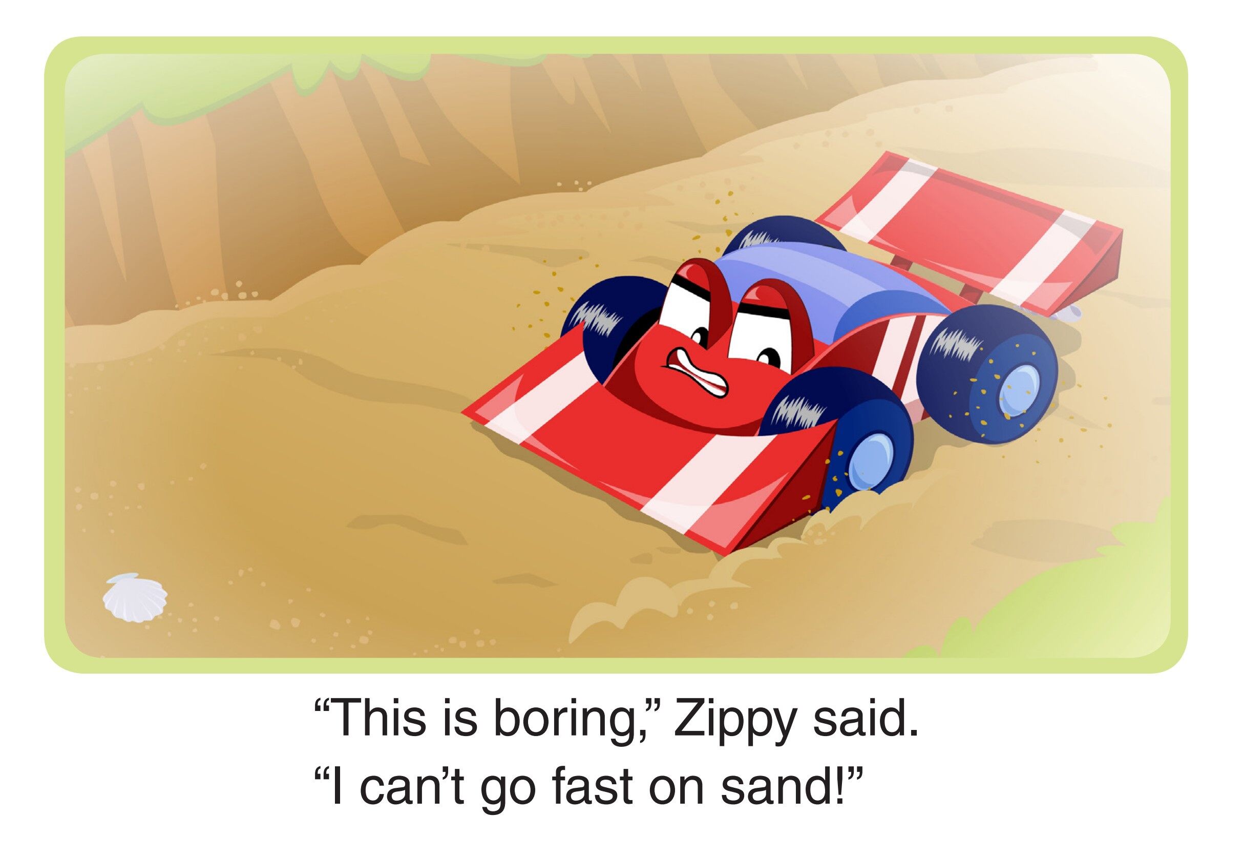 Tire Town Beach绘本故事第3页