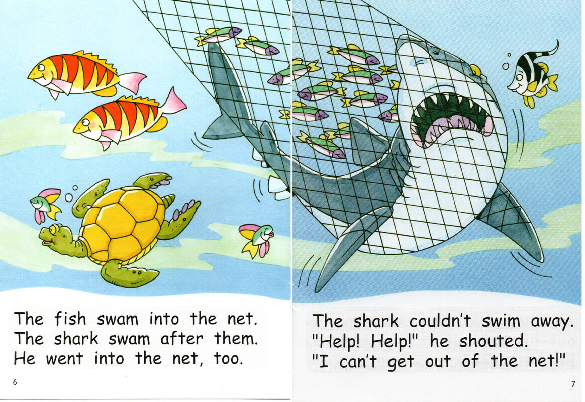 Shark And Crab绘本故事第5页