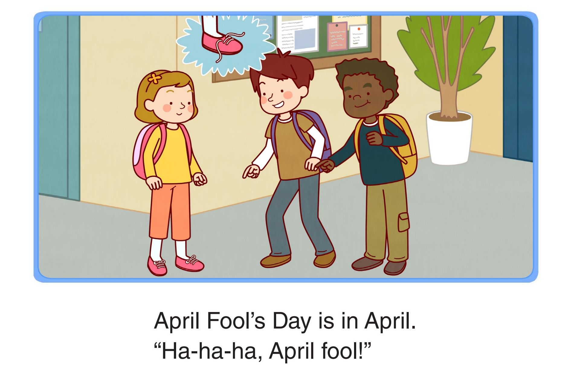 The Months of the Year绘本故事第5页