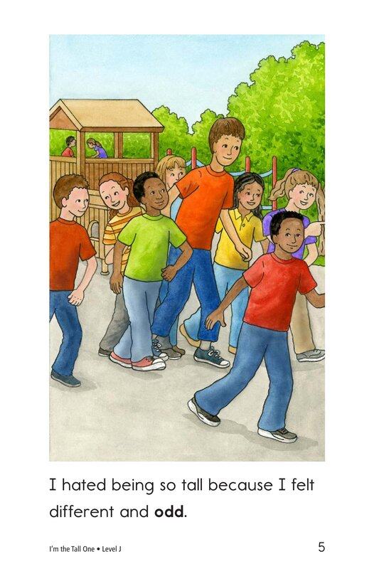 I'm the Tall One绘本故事第5页