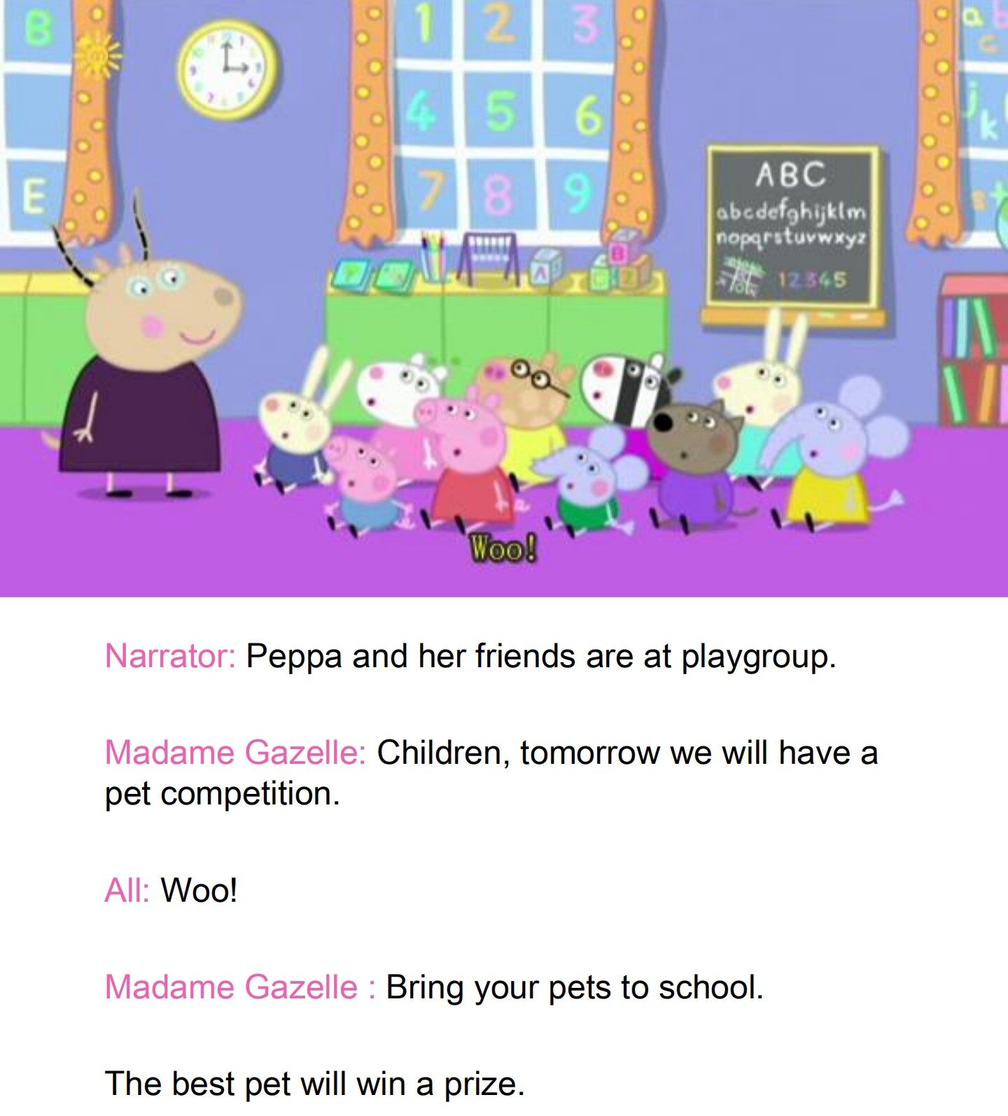 The Pet Competition绘本故事第3页