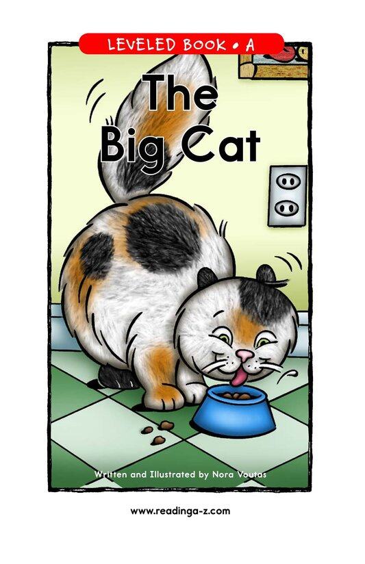 The Big Cat绘本故事第2页