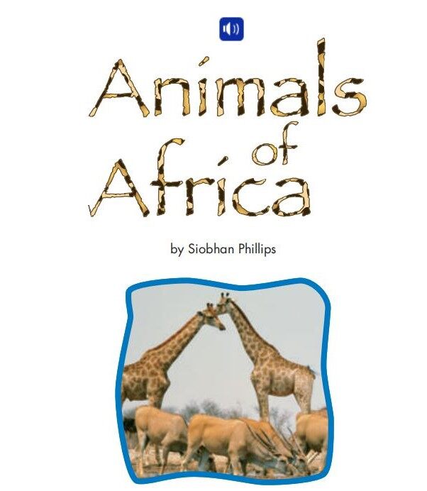 Animals of Africa绘本故事第2页